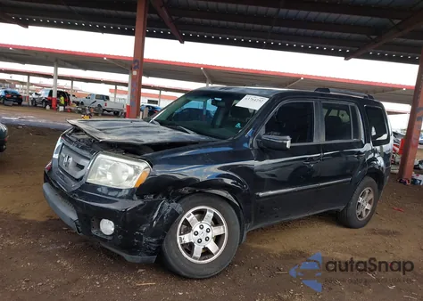 2011 Honda Pilot Touring from USA, damaged, VIN 5FNYF4H98BB084360